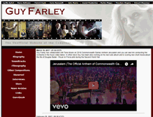 Tablet Screenshot of guy-farley.com